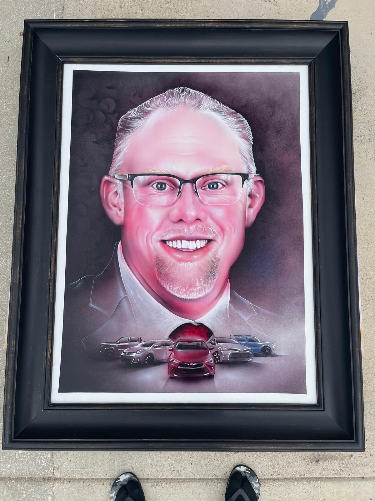 Gift to the General Manager of Toyota of Boerne