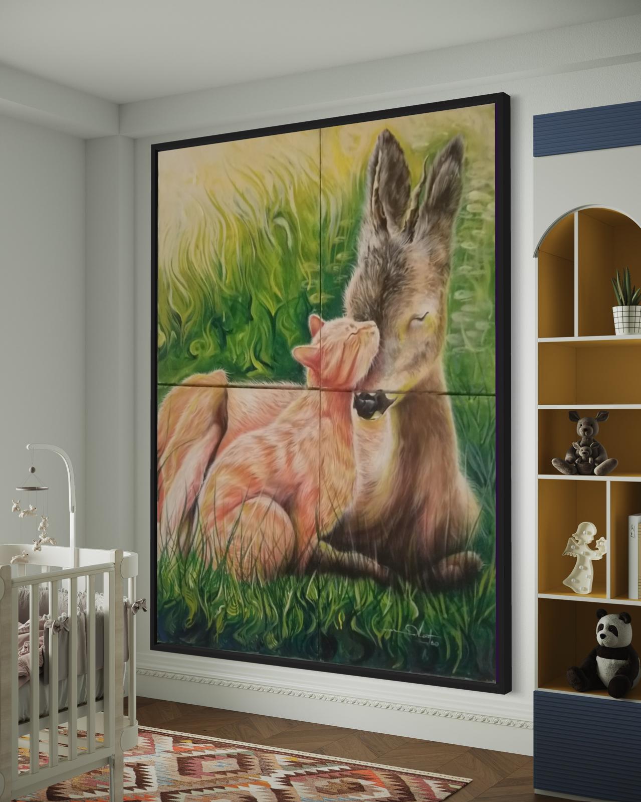 Painting in Nursery